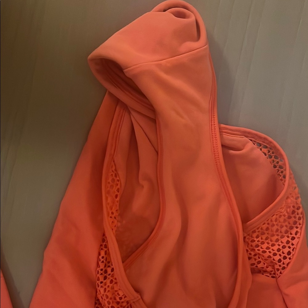 Adore Me Coralin Orange Swimsuit - Picture 8 of 16